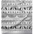 thumbnail image 1 of Soimoi Rayon Crepe Fabric Cat,Pyramids & Wings Egyptian Decor Fabric Printed Yard 46 Inch Wide, 1 of 1