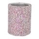 thumbnail image 2 of Makeup Brush Holder Organizer Plastic Large Capacity Dustproof Make Up Brushes Container Silver, 2 of 5