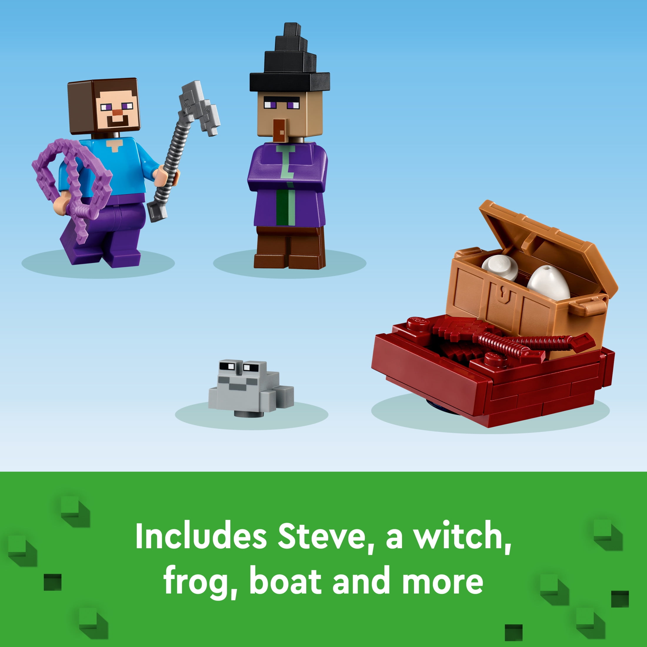 LEGO Minecraft The Pumpkin Farm Building Set, Halloween Toy for Boys, Girls, & Gamers Ages 8 and up, 21248