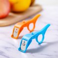 thumbnail image 3 of 3PCS Random Color Fruit Peeling Knife Multifunctional Household Orange Opener, 3 of 11
