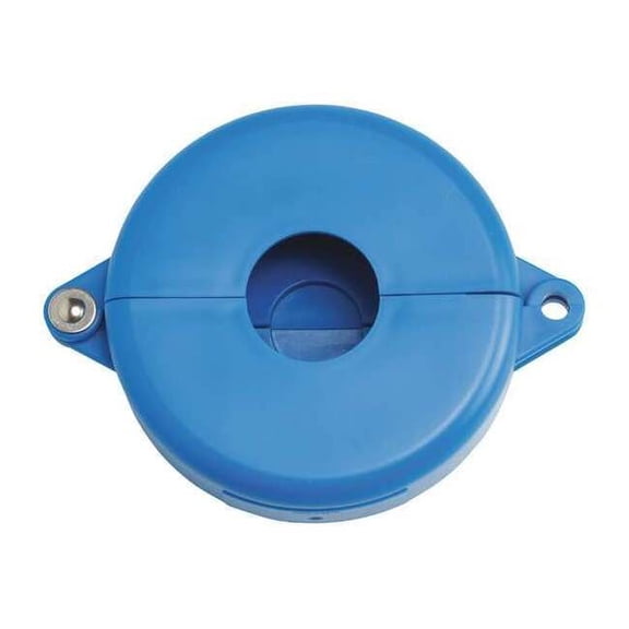 Brady Gate Valve Lockout, Fits Sz 2-1/2 to 5, Color: Blue 65586