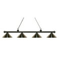 thumbnail image 2 of 4 Light Island/Billiard Light Matte Black & Brushed Nickel, 2 of 7