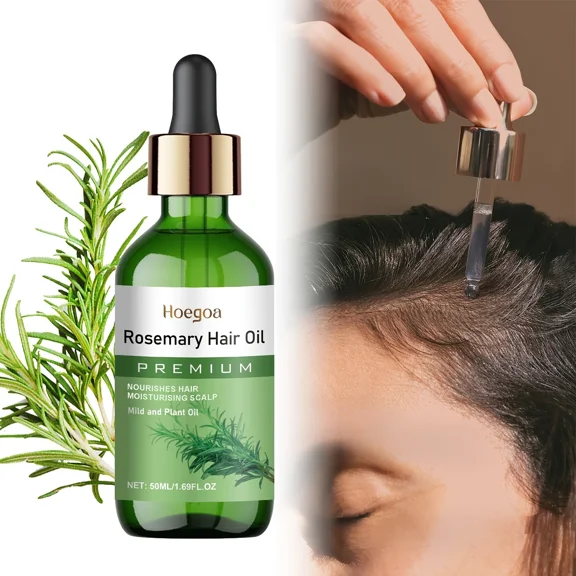 50ml/1.69oz Rosemary Oil Hair Oil Contains Rosemary Leaf Oil, Batana Oil, Castor Seed Oil Nourishing Suitable For Use In Moisturizing And Smoothing Hair Leaves Hair