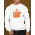 thumbnail image 2 of Bigfoot In Yoga Pose Sweatshirt Men -Image by Shutterstock, Male 4X-Large, 2 of 4