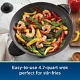 thumbnail image 4 of Oster DiamondForce 4.7 Quart Nonstick Electric Wok with Lid, 4 of 5