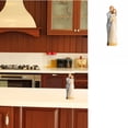 thumbnail image 1 of Elegante figurita de pareja Escultura conmovedora para el hogar Idea para decorar la mesa Celebración de aniversario de boda, San Valentín y inauguración de casa, 1 of 5