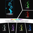 thumbnail image 5 of YSITIAN Baseball Night Light,3D Lamp 7 Colors Change with Smart Touch Control Kids Night Light Optical Illusion Lamps for Boys Girls Baseball Sport Gift E1116-482, 5 of 8