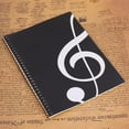 thumbnail image 3 of Cuaderno de Música, 50 Páginas, Cuaderno de Personal de Notación musical, Cuaderno de Papel de Manuscrito de Música, 3 of 7