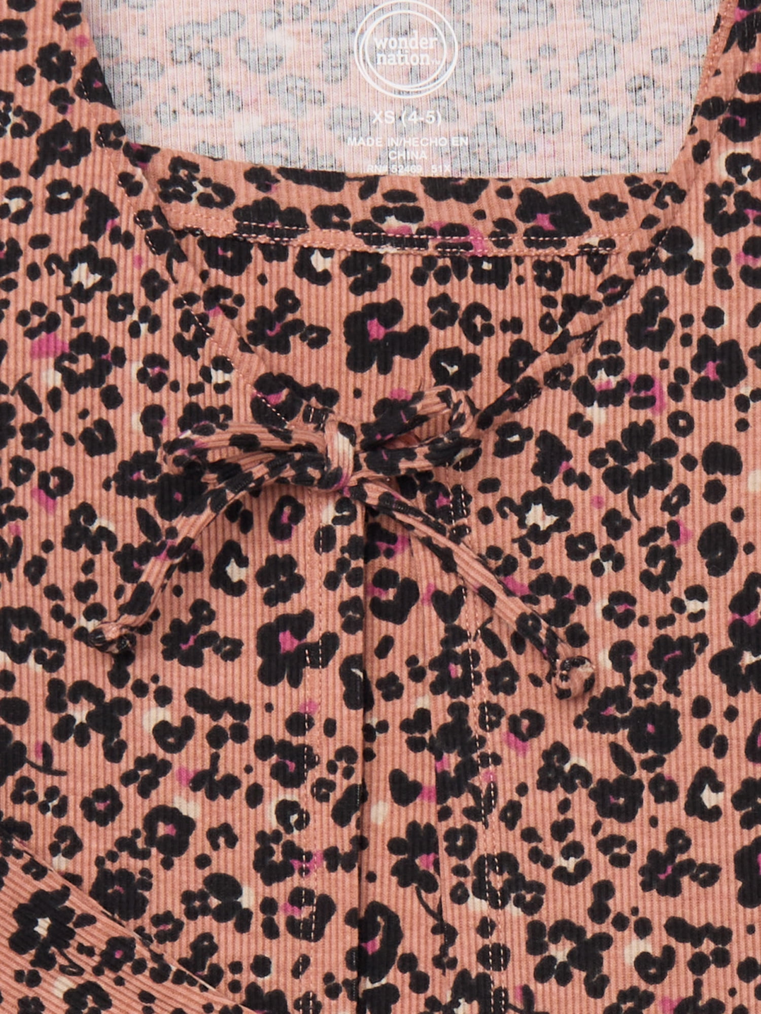 Wonder Nation Girls Cami and Cardigan Set, 2-Piece, Sizes 4-18 & Plus
