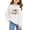 R89-White, variant on RMGVDSD Back To School Sweatshirt for Girls Letter Print Long Sleeve Pullover Crewneck Sweatshirts First Day Of School Soft Casual Tops Kids Sweatshirt 3-4 Years