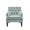 Dusty Blue, variant on Gracie Mills Gibson Classic Comfort Button Tufted Accent Chair - GRACE-3381