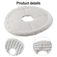 thumbnail image 3 of Replacement Mop Cloths for Bissell Spinwave+ 3764/37643/3887/3885/3893 Hard Floor Spin Mop Vacuum Cleaner (4 Pack), 3 of 7