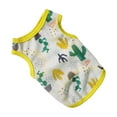 thumbnail image 3 of Pet Dog Cute Vest Summer Outing Printed Cool Breathable Pet Clothing For Small Medium Dogs, 3 of 7