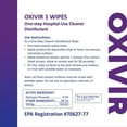 thumbnail image 2 of Diversey Oxivir Wipes,  7 inches x 8 inches, 60 Wipes Per Canister, 12 Canisters Per Carton, 2 of 7