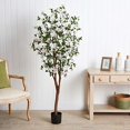 thumbnail image 4 of Nearly Natural 5019 5 feet Dogwood Silk Tree,White, 4 of 6