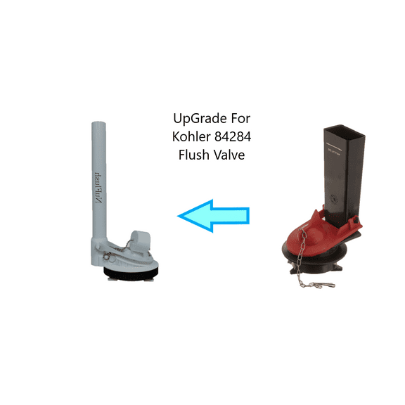 Kohler 2.25 inch One-Piece Toilet Flush Valve Replacement Part# 84284, Model# K-3386 with Triangle Connection