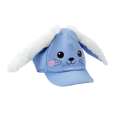 Way to Celebrate Easter Bunny Flapping Ear Hat, Blue - Walmart.com