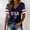Navy1, variant on Womens American Flag T-Shirt Patriotic Graphic Tee 4th of July Independence Day Shirt 1776-2026 Anniversary T-shirt Casual Short Sleeve Tops(Navy1,XL)