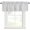 White, variant on Purple Burlap Texture Kitchen Valances for Windows, Farmhouse Vintage Purple Bathroom Window Valances 54x18 Inch Rod Pocket Window Treatments Valance Curtains for Living Room Bedroom Decor