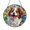 Acrylic 3.5 Inch, variant on Pet Lover Couple Theme Stained Glass Style Suncatcher Window Hanging Decor, Decorative Window Ornament Glass Art Panel for Animal Lover Home Decor