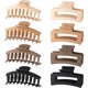 thumbnail image 1 of Paquete de 8 pinzas para el cabello grandes esmeriladas, Pinzas para el pelo antideslizantes, pinzas para el pelo con forma de garra, para cabello grueso y fino, accesorios para peinar el cabello de, 1 of 5