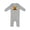 AC-Heather Grey, variant on Inktastic Field Hockey Player Team Coach Baby Romper Coveralls