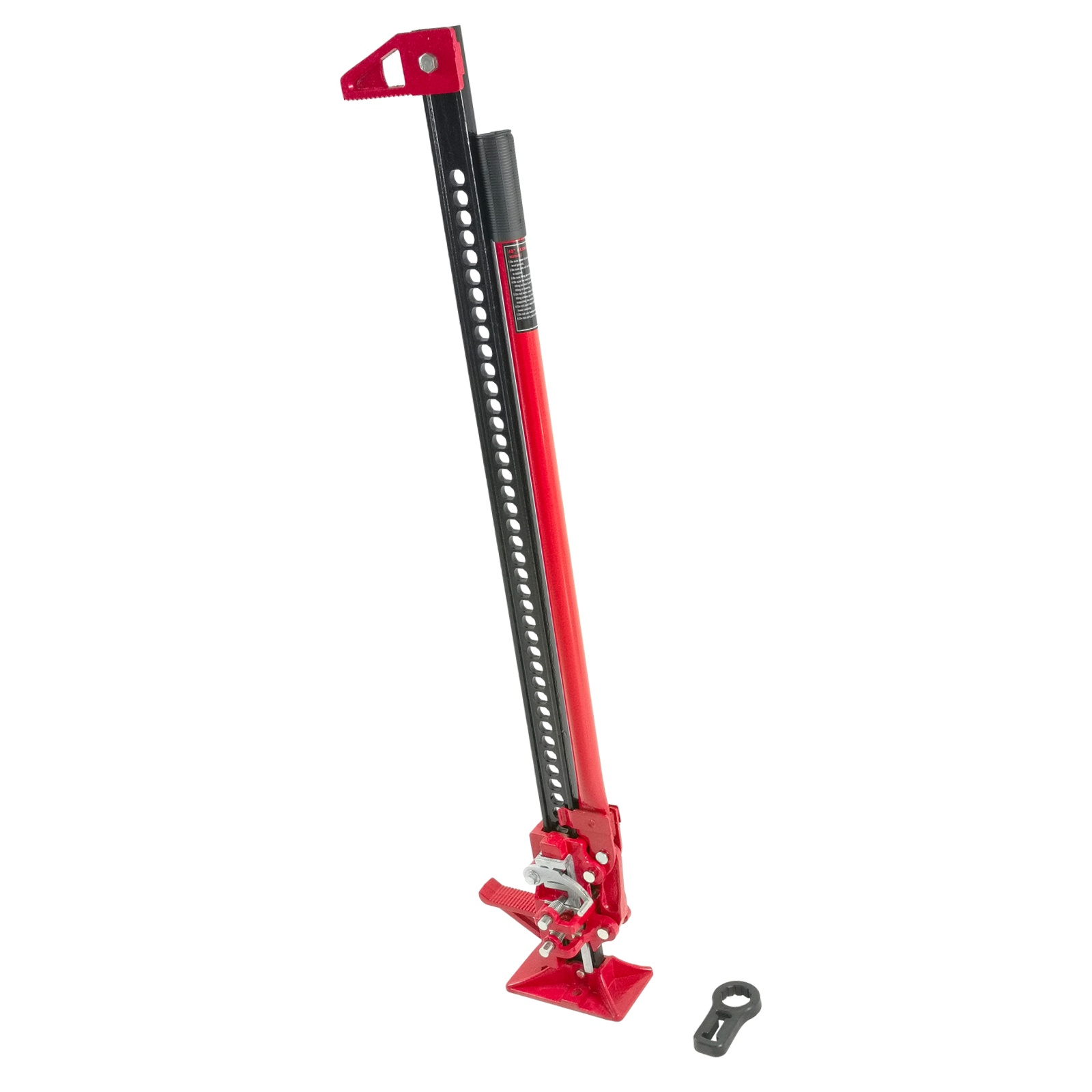6000lbs/3Ton Capacity Red OffRoad Utility Farm Jack with 48 High Lift