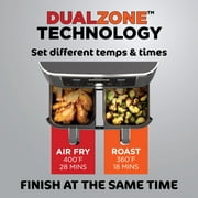 Ninja Foodi 6-in-1 10-qt. XL 2-Basket Air Fryer with DualZone Technology, DZ401