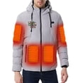 thumbnail image 1 of Xihbxyly Abrigo Calefactable para Hombre, Cómodo Top de Manga Larga con Cuello Redondo, Camisa Informal Versátil, Fácil de Combinar con Jeans o Shorts, Ideal para Fiestas En La Playa y Actividades Di, 1 of 6