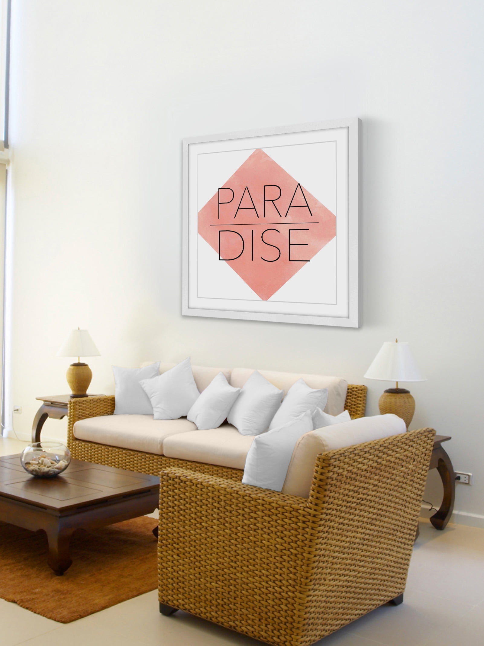 "Paradise" Framed Painting Print