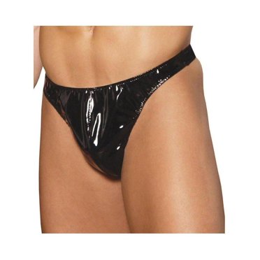 Elegant Moments EM-V9207 Women's Zip Front Vinyl Pants - Stylish & Sleek