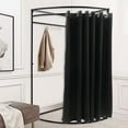 thumbnail image 5 of Wildnix Portable Fitting Room with Curtain, Freestanding Design, Modern Iron Frame, Easy Setup, Privacy Protection for Clothing Stores and Homes, 5 of 6
