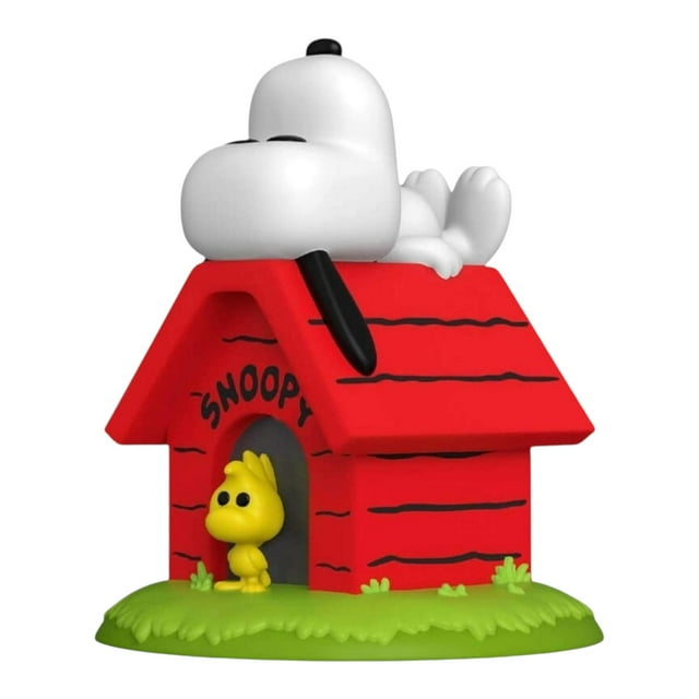 POP Snoopy on Doghouse Funko Deluxe: Peanuts