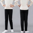 thumbnail image 6 of XXWXYD Girls Fleec𝖾 Lined Leggings Thick Sher𝗉a Warm Sweatpants Kids Stretc𝗁y Elastic Waisted Winter Cozy Soft Tights Thermal Insulated Pants, 6 of 6