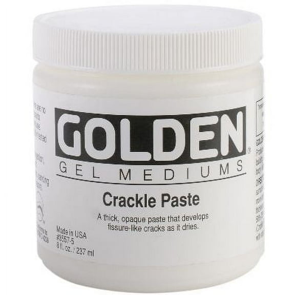 Golden Crackle Paste-8oz