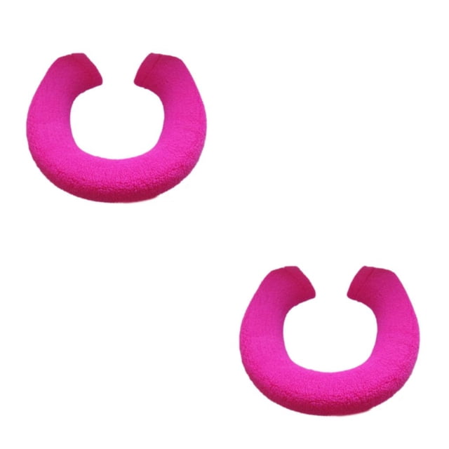 Cubierta de asiento de inodoro Injueey 2Conjunto Rosa roja durabilidad universal