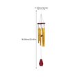 thumbnail image 2 of Shisuyan Sound Production Aluminum Metal Tube Wind Bell 1Pcs 35.4x4.3in, 2 of 8