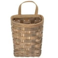 thumbnail image 1 of Wall Hanging Woven Basket Multi-functional Flower Basket Spoon Chopsticks Storage Basket, 1 of 9
