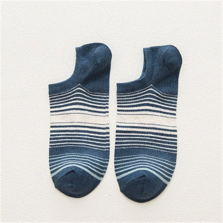 - Outtop Mens Socks Casual Work Business Cotton Stripe Series Fashion Sock Comfortable