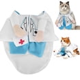 thumbnail image 3 of Cat Clothes, Cat Costume, Cloth Cute Safe Pets For Cats White Type 4, 3 of 8