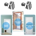thumbnail image 3 of Mobutofu Pull Latch 5x1.97in Silver Zinc Alloy Rv Accessory Vehicle Use Cabinet Latch Hardware, 3 of 7