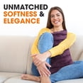 thumbnail image 4 of Cheer Collection Faux Fur Throw Pillow Cover, 4 of 5