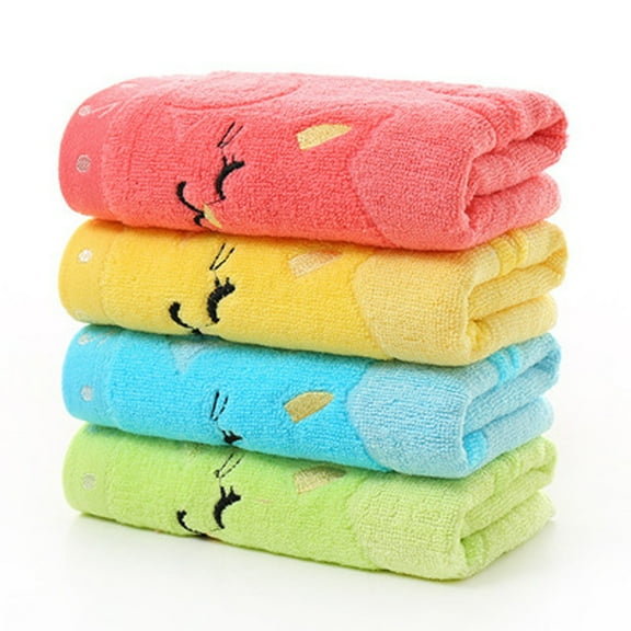 Polyester Cats Patterns Bath Towels, 19.7x9.8 Inches, Soft, Absorbent, Quick Dry, Durable, Super Soft Highly Absorbent, Durable Quick Drying Towels, for Bathroom, Gym, SPA, Yoga