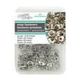 thumbnail image 1 of Unique Creativ Silver Snap Fasteners, 1 of 2