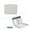 White, variant on 8-13 Inch Tablet Carrying Case, Padded Protective Bag Travel Sleeve with Smart Organization for Accessories for Tablets/iPad Pro 11 (2022-2018), iPad 10.9 (10th Gen), iPad Air (5/4th Gen), Galaxy Tab