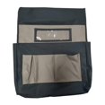 thumbnail image 4 of deevoka Chair Pockets Gifts 40cmx46cmx6cm Chairback for Home Classrooms Office Gray, 4 of 9