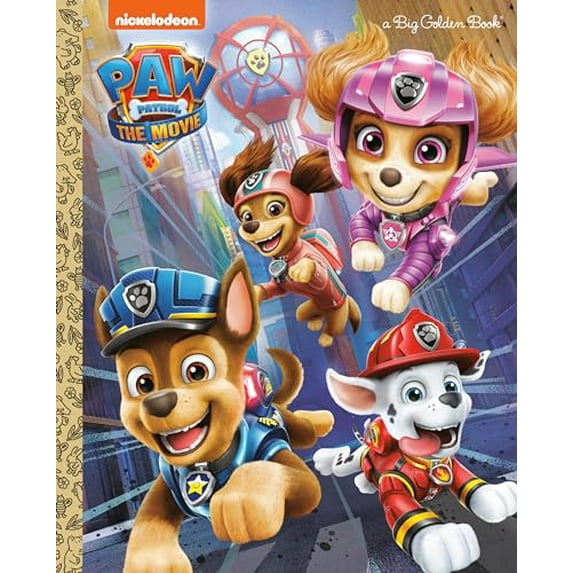 Pre-Owned Paw Patrol: The Movie: Big Golden Book (Paw Patrol) (Hardcover) 0593374614 9780593374610