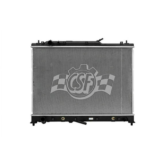 CSF 3344 1 Row Plastic Tank Aluminum Core Radiator