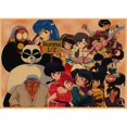 thumbnail image 1 of Póster Ranma 1/2 Anime retro para pared, 29,7 x 42 cm, 1 of 1