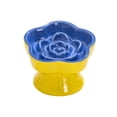 thumbnail image 1 of BAOPAI Ceramic Elevated Slow Feeder Bowl for Cats and Small Dogs Anti Gulping Anti Spill Design Promotes Digestive Health and Reduces Overeating, 1 of 5